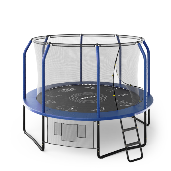 Батут Unix line SUPREME GAME 10 ft (blue)